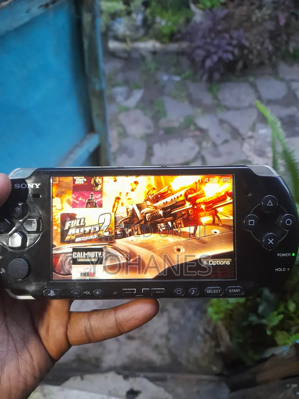 PSP 3000 Jailbroken With 10 Games and 28 Gameboy Games Installed