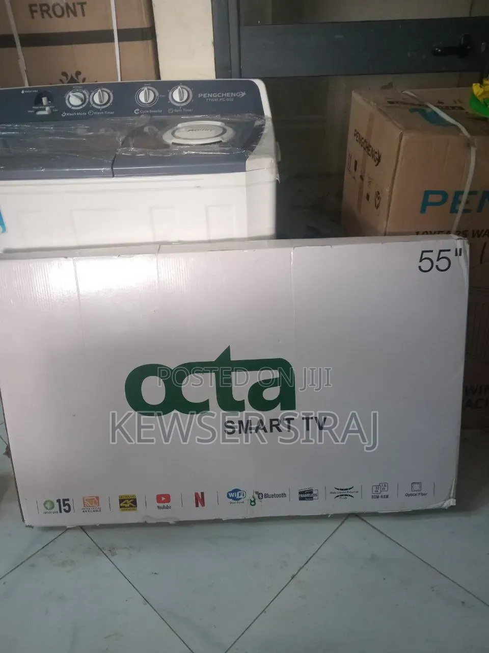 Octa 55 Inch TV Smart Android