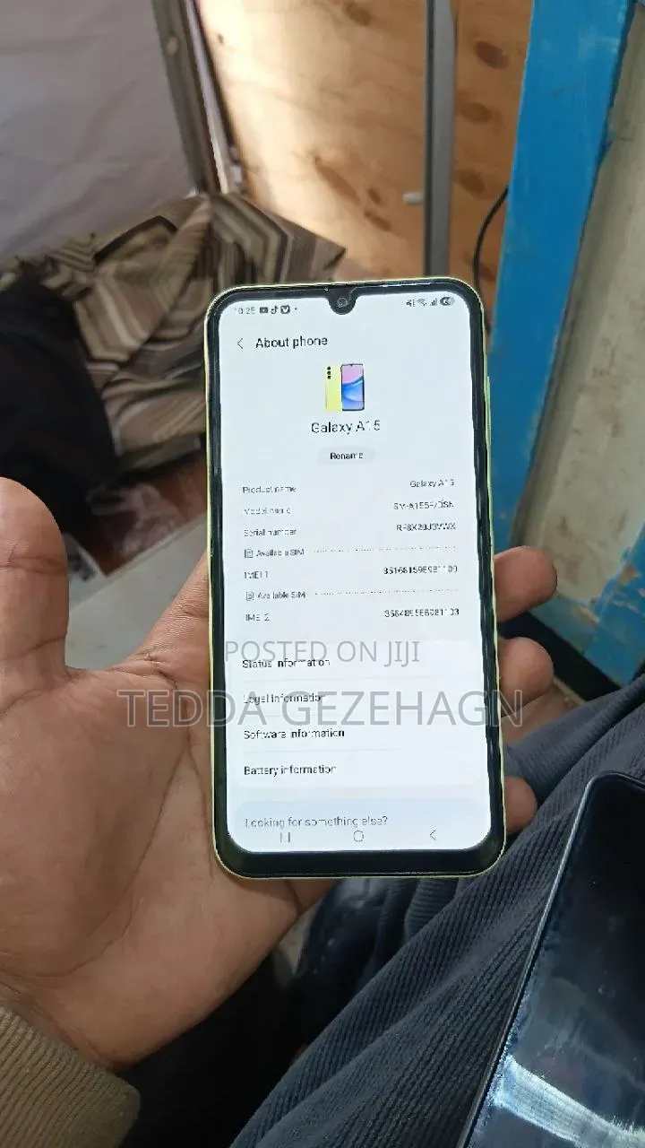 Samsung Galaxy A15 128 GB Yellow