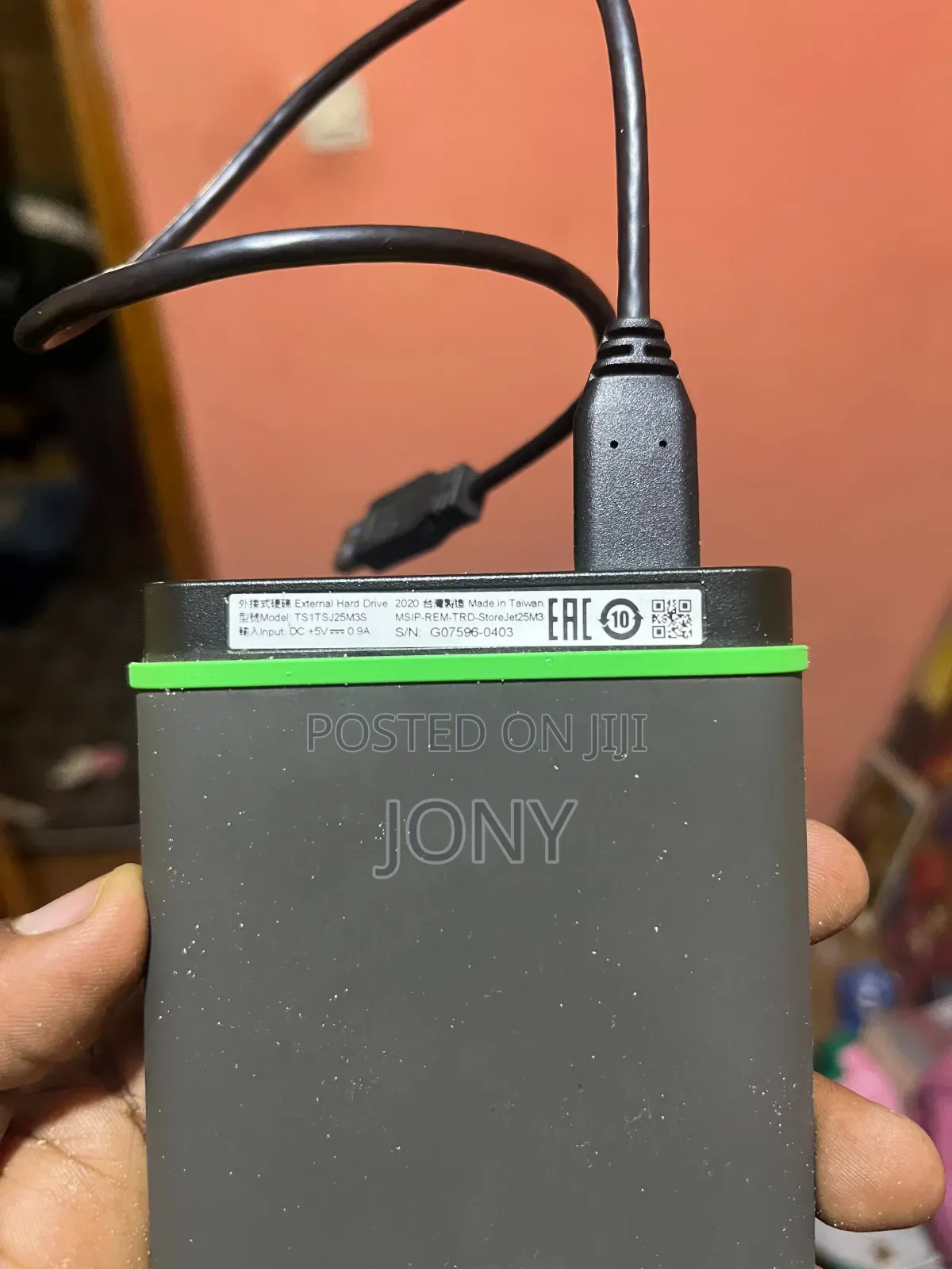 Transcend External Hard Disk 1TB