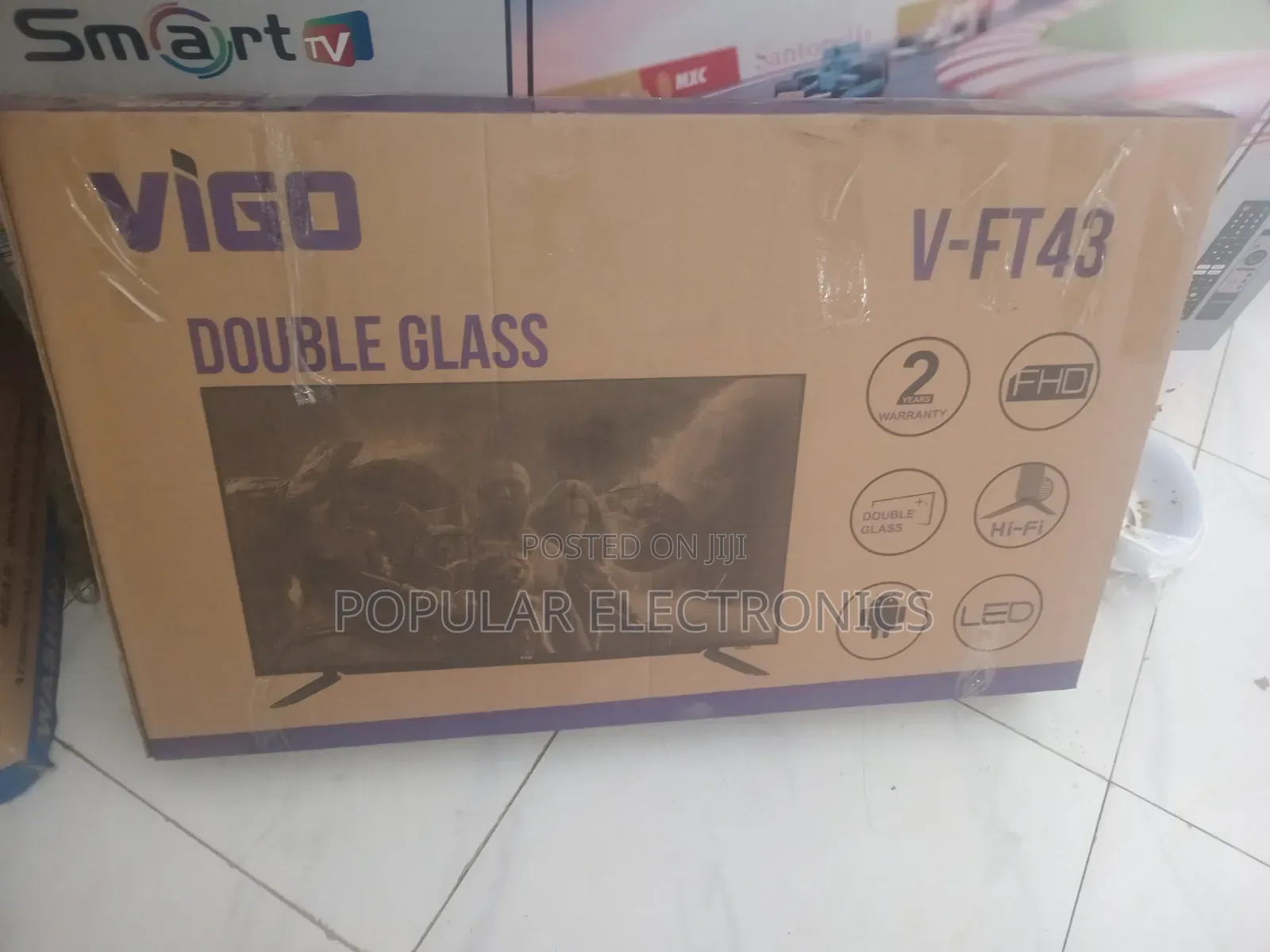 Vigo TV 43inch Smart Android TV New 20 26 Model