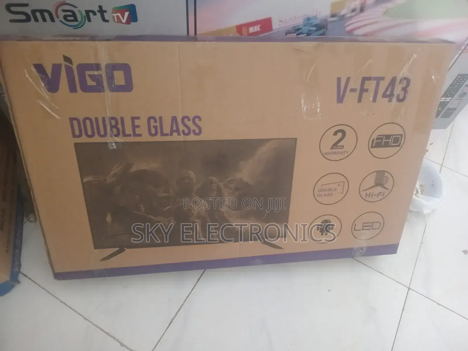 Vigo TV 43inch Smart Android TV New 20 26 Model