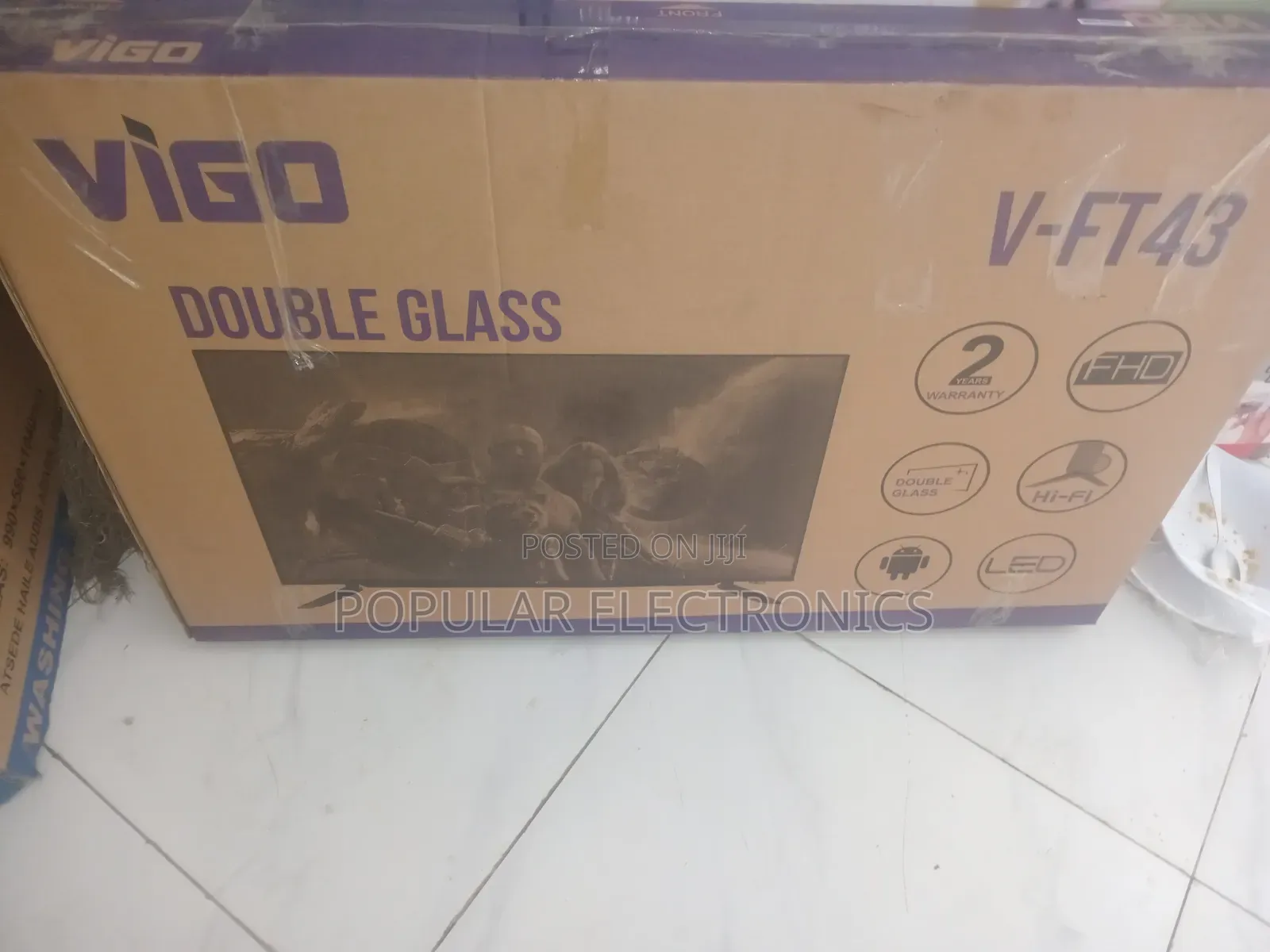 Vigo TV 43inch Smart Android TV New 20 26 Model
