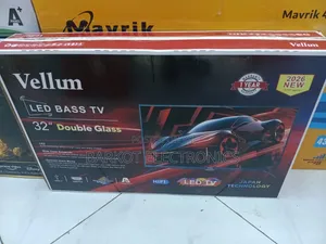 Vellum LED BASS TV 32 INCH Doubel Gelass Adis 2026 Model