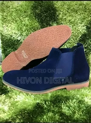 Chelise Boots Blue Black High Master Quality Shoes for You