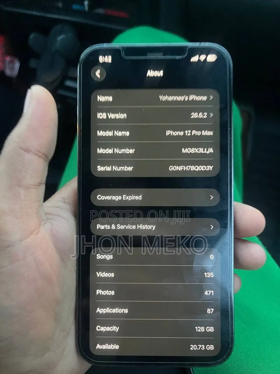 Apple iPhone 12 Pro Max 128 GB Silver