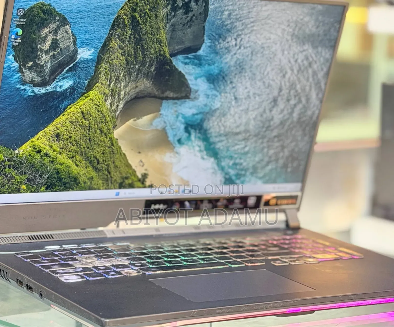 Laptop Asus ROG Strix G17 16GB Intel Core i7 SSD 512GB