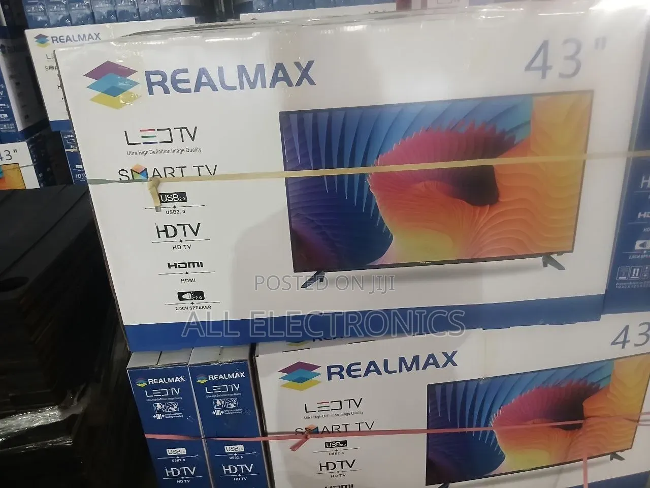 43"inch Realmax Led Smart TV