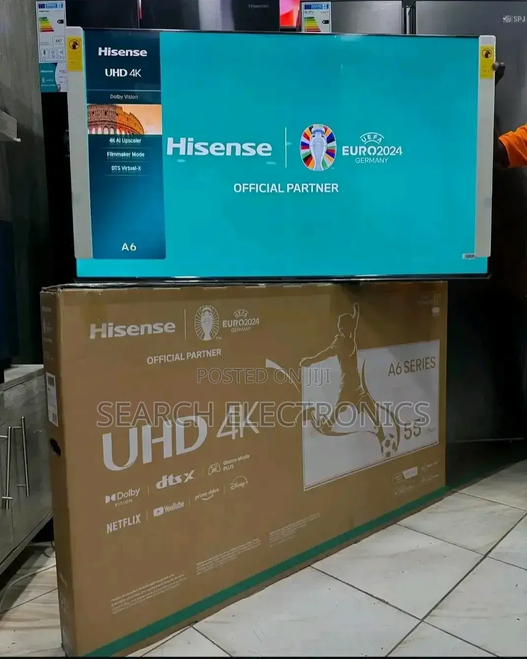 Hisense 55"inch A6 Qled TV