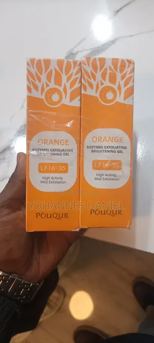 Orange Whitening Exfoliating Gel