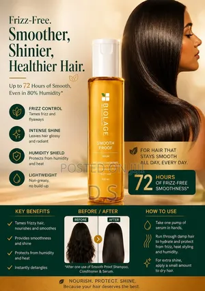 Anti Frizz Hair Serum