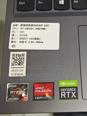New Laptop Lenovo Legion 5 16GB AMD Ryzen 7 SSD 512GB