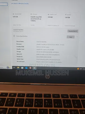 Laptop HP EliteBook 840 8GB Intel Core i5 SSD 256GB