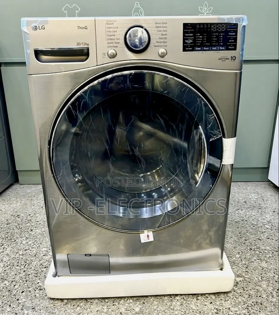 LG Automatic Washing Machine 20/12kg Front Load Washer Dryer LG ThinQ