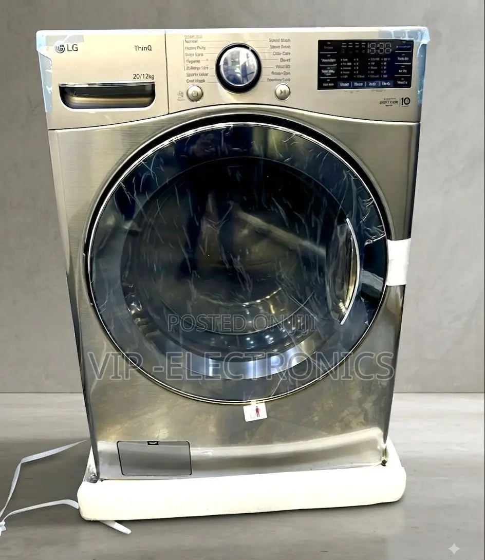 LG Automatic Washing Machine 20/12kg Front Load Washer Dryer LG ThinQ