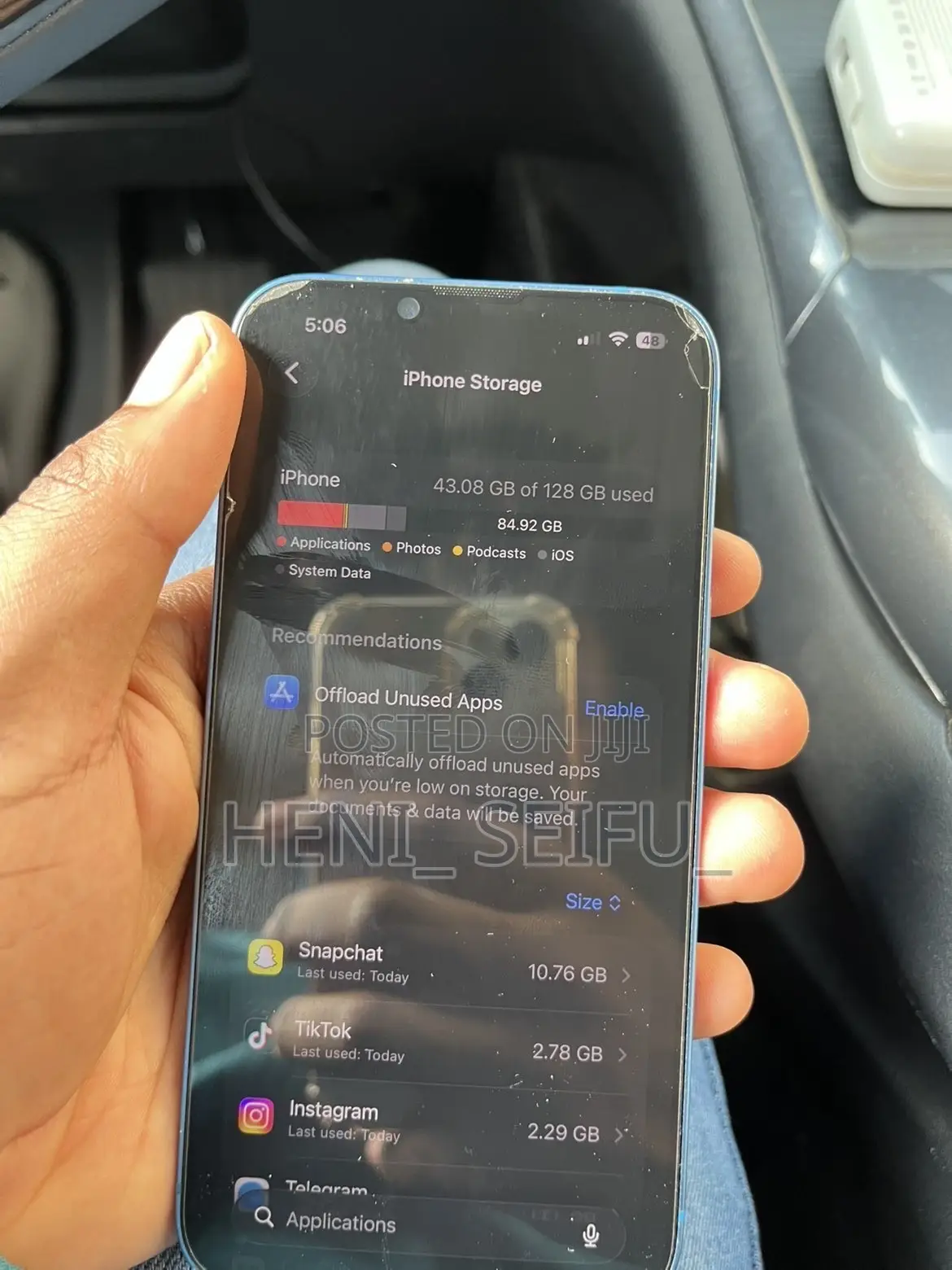 New Apple iPhone 13 128 GB Blue