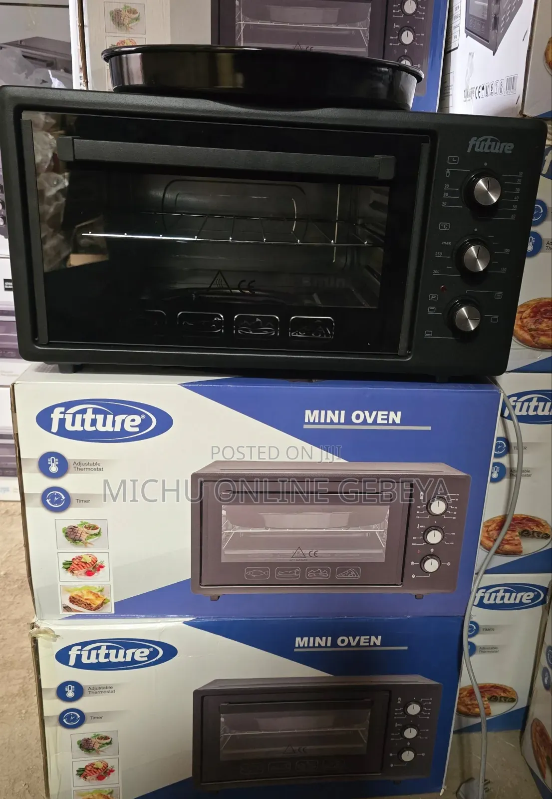 Future 48 Liter Large Capacity Mini Oven Made in Turkey/ Free Delivery