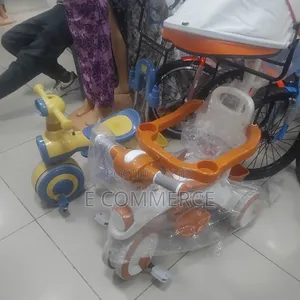 Baby Musical Tricycle With Parent Handle