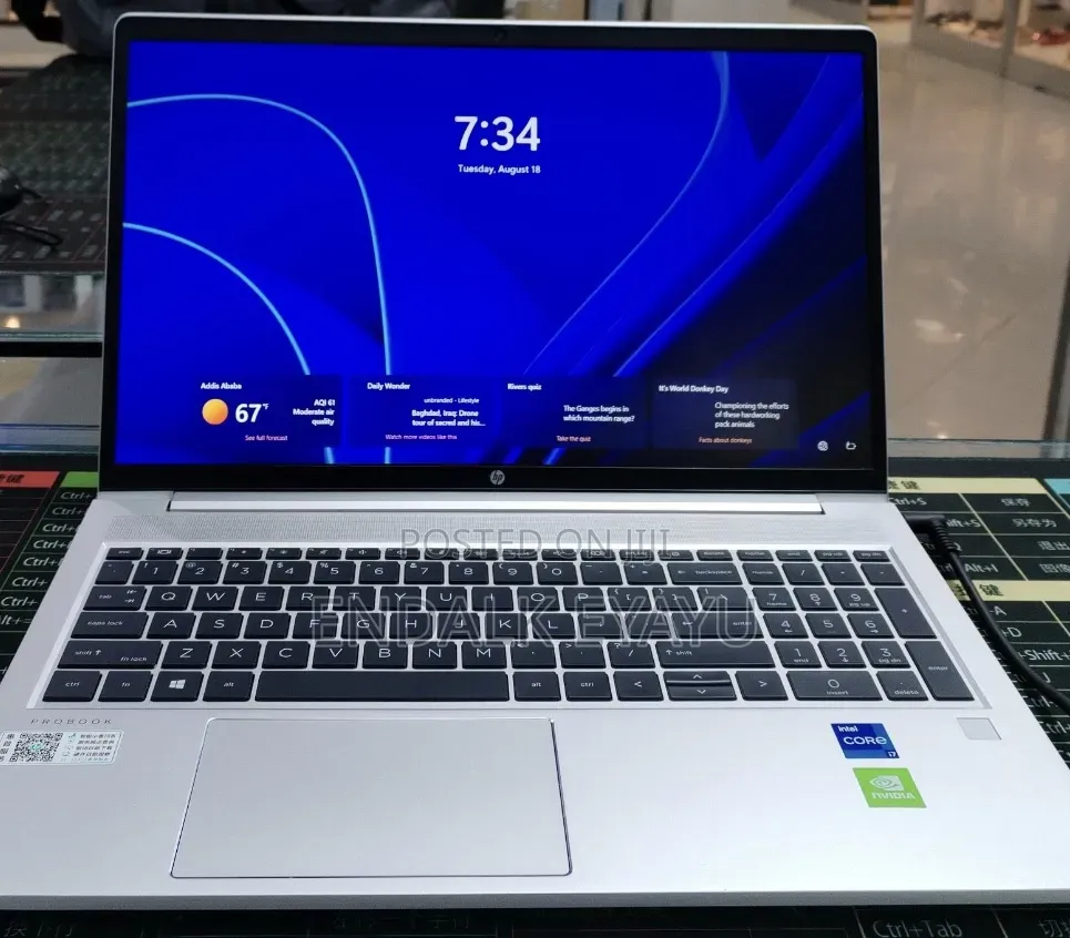 New Laptop HP ProBook 450 G8 16GB Intel Core i7 SSD 512GB