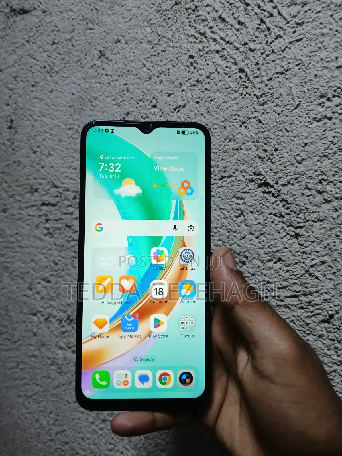 Honor X6b 128 GB Black