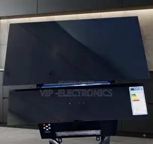 Kumtel 60×60cm Kitchen Extractor Hood – Black Glass Touch Control