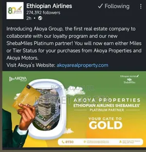 3bdrm Apartment in Akoya Properties, Bole for sale