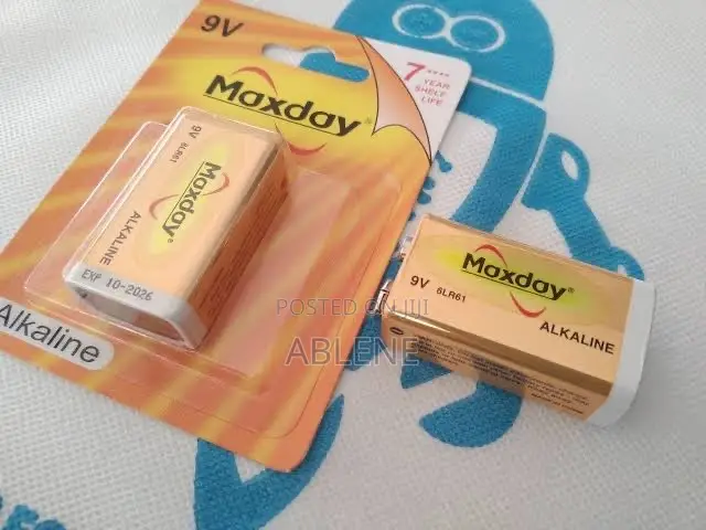 9v Battery Alkaline Maxday