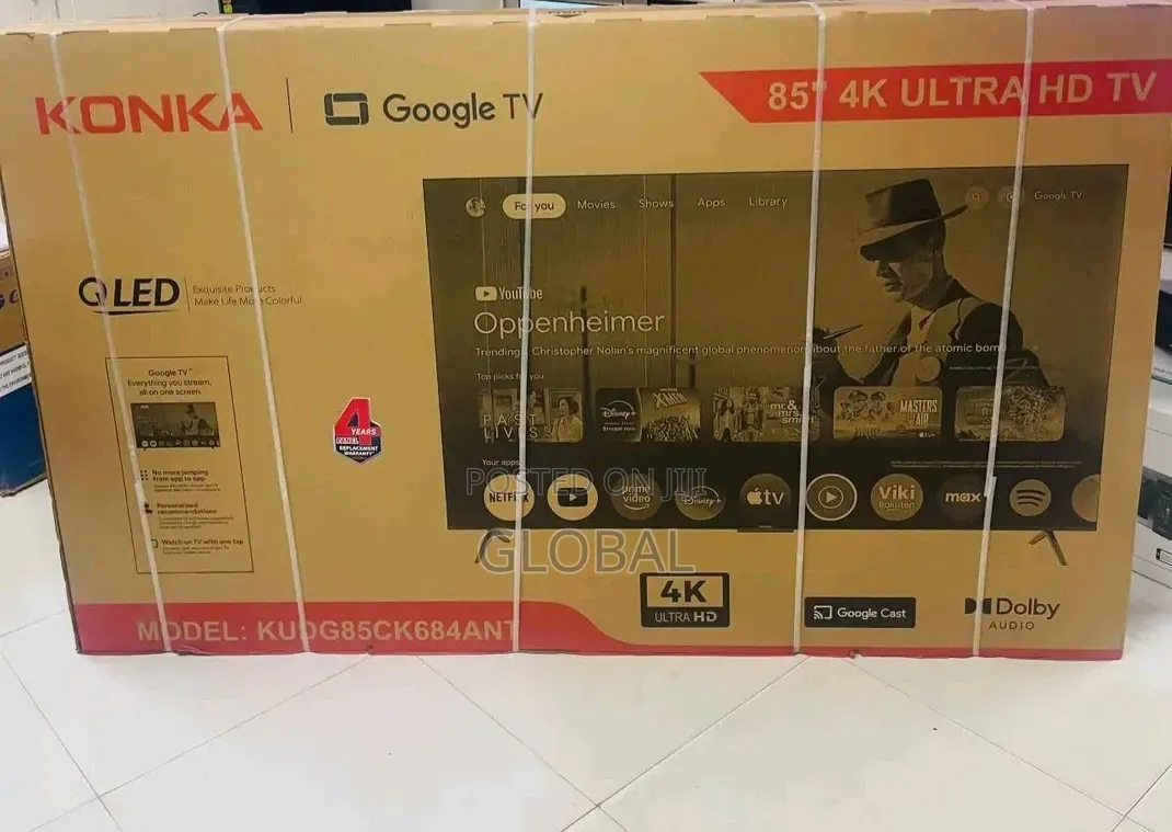 Konka 75"google Ultra Hd TV