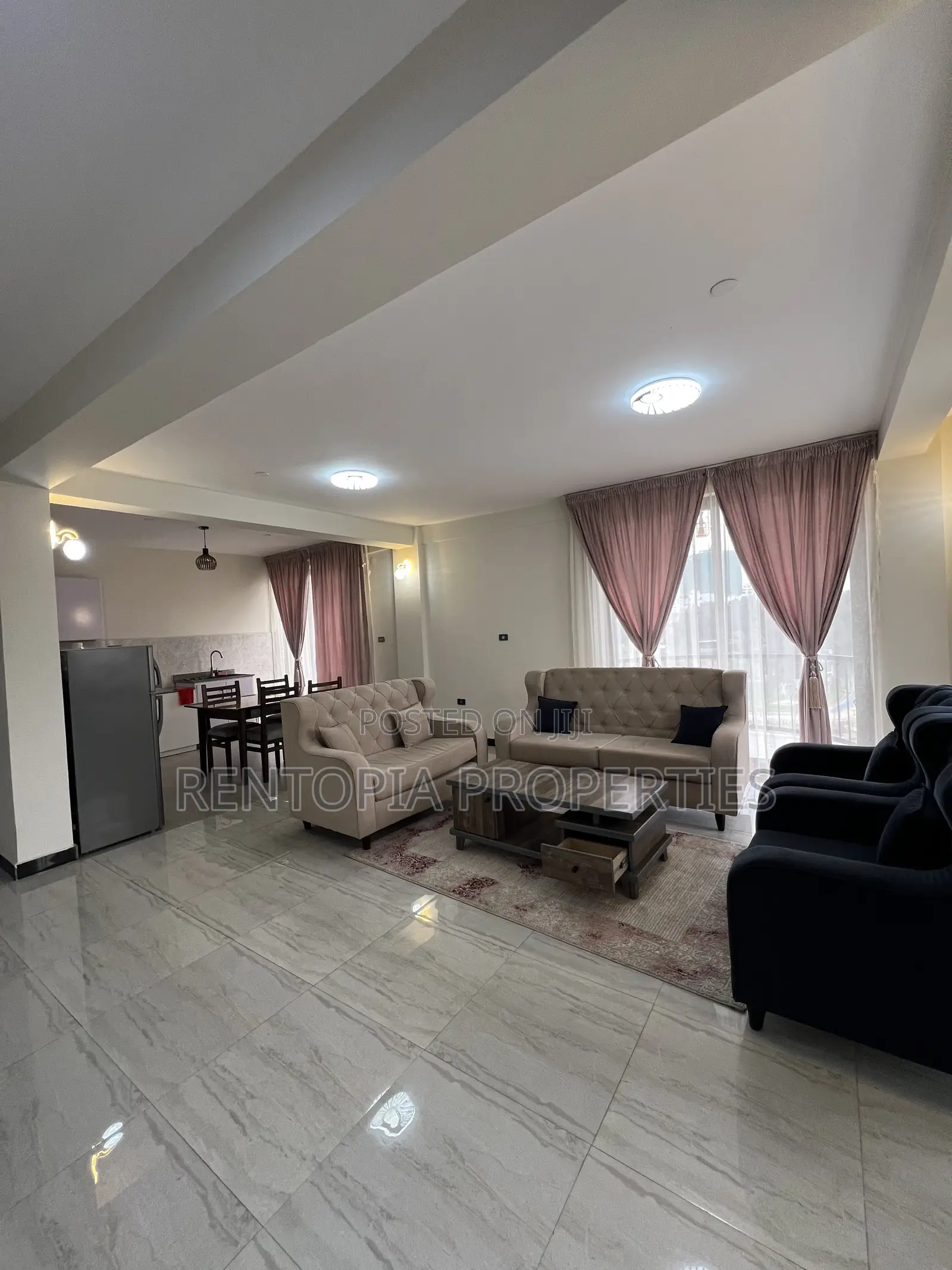 Furnished 1bdrm Apartment in Bole for rent