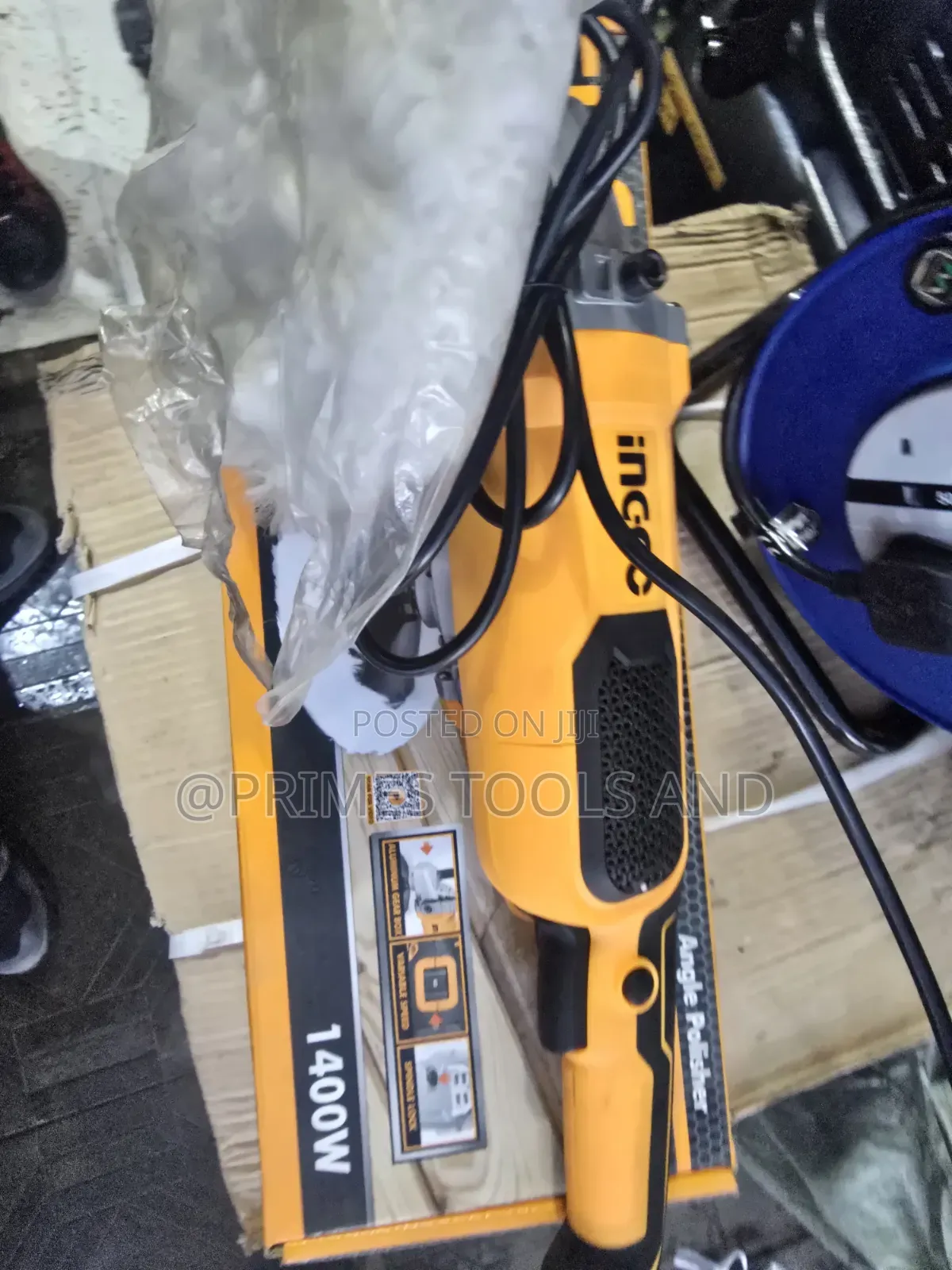 INCO 1400W Polishing Angle Grinder Powerful Smooth Finish