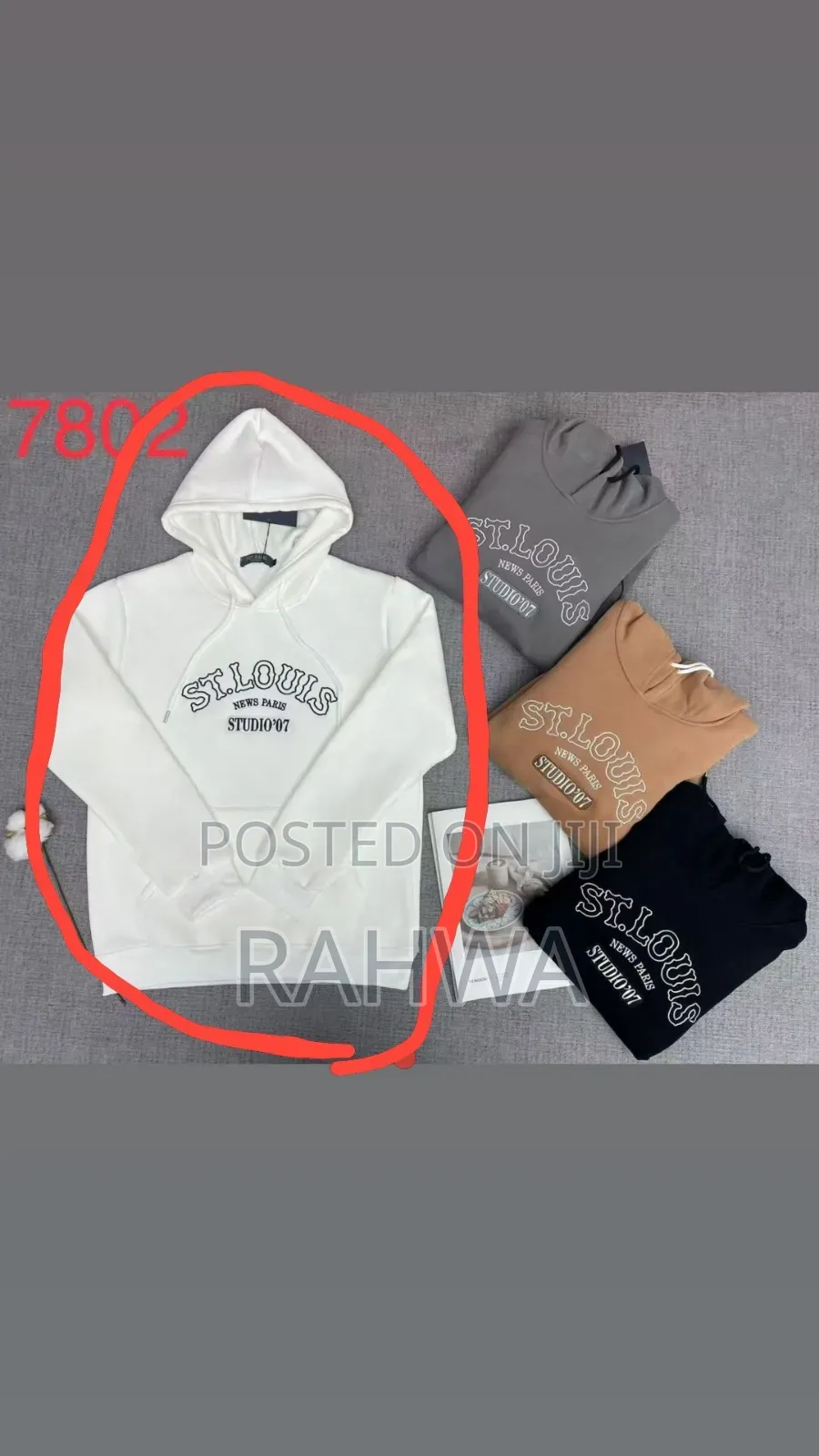 A White Hoodie