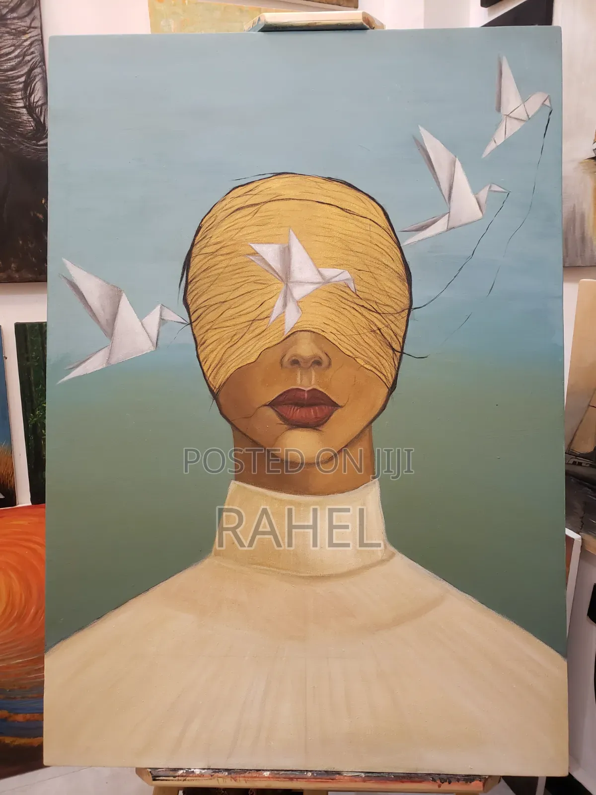 Painting on Canvas 100x70 Cm