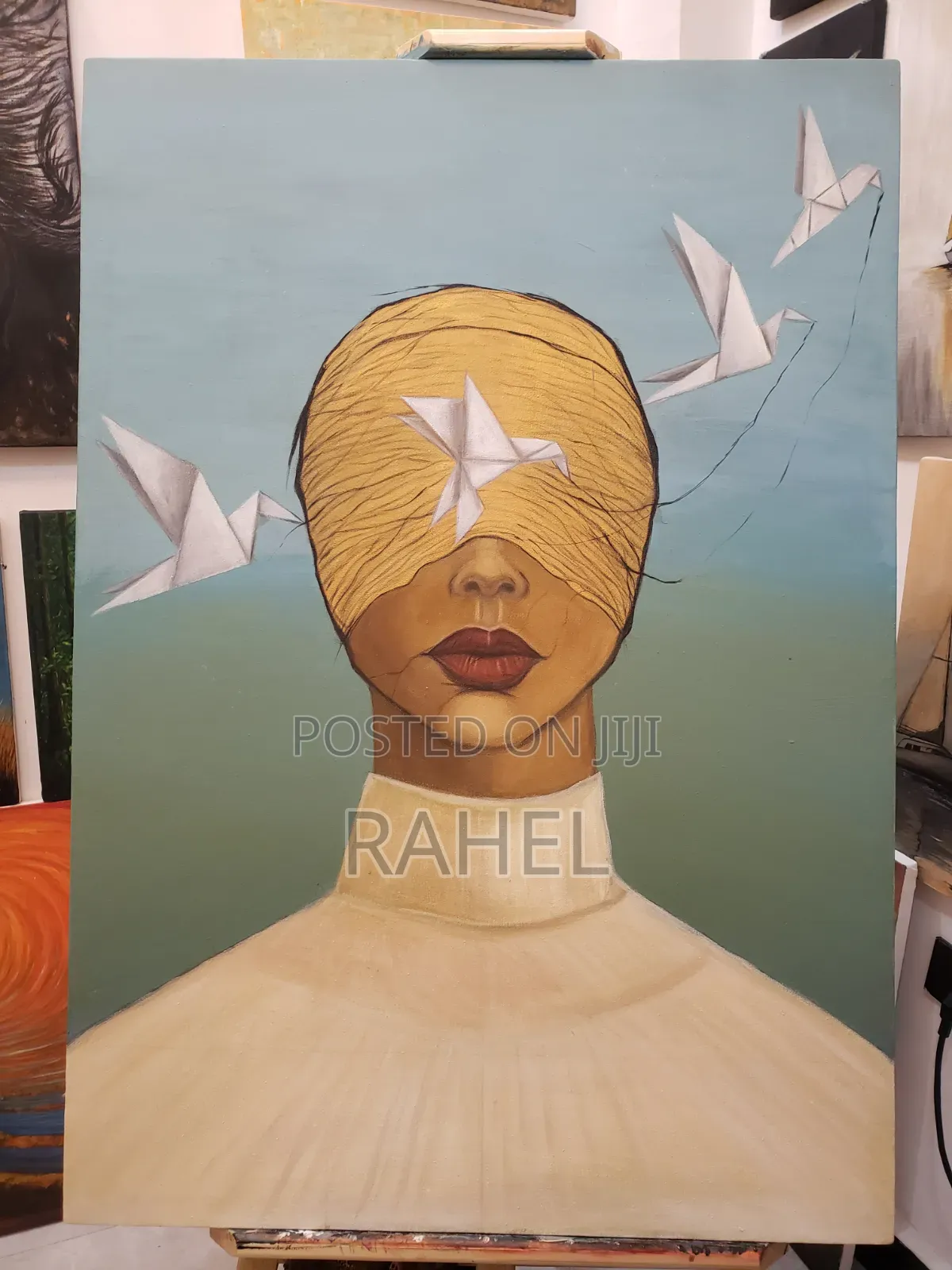 Painting on Canvas 100x70 Cm