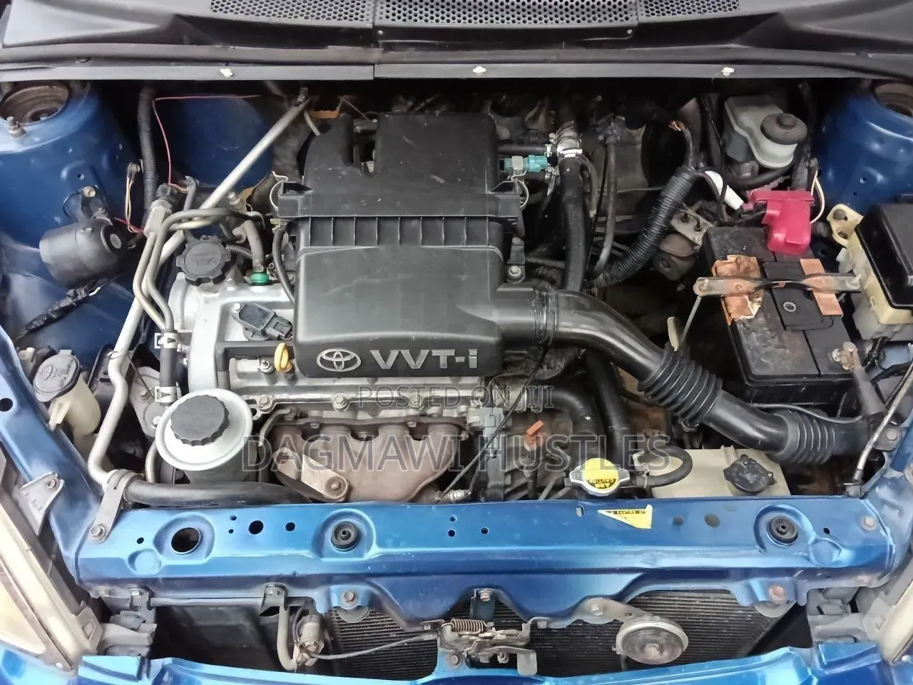Toyota Vitz 2003 Blue