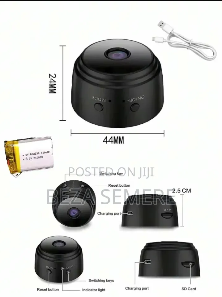 A9 Mini Pet Baby Monitor – Live Remote HD Video