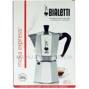 Bialetti Moka Express 12Cup Espresso Maker Made in Italy/Free Delivery
