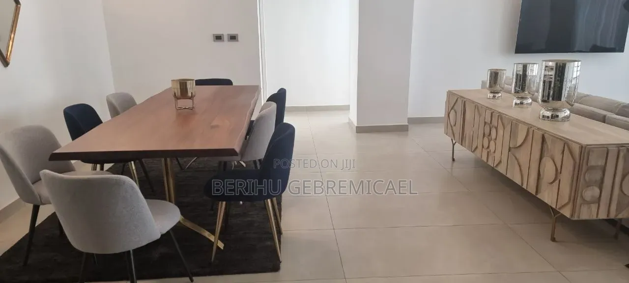 Furnished 1bdrm Apartment in መገናኛ, Bole for rent