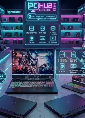 New Laptop Acer Predator Helios Neo 16 16GB Intel Core i9 SSD 1T