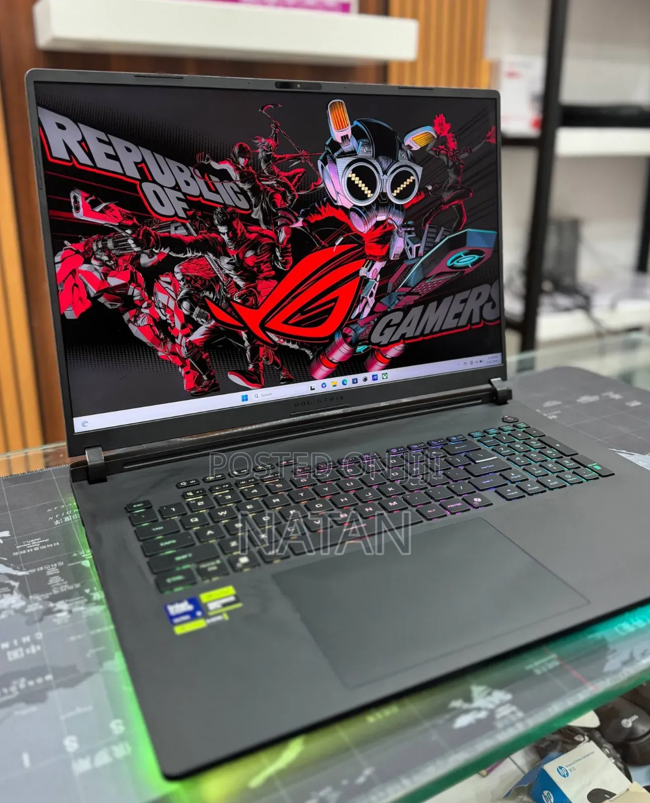 New Laptop Asus ROG Strix G18 32GB Intel Core Ultra 9 SSD 2T