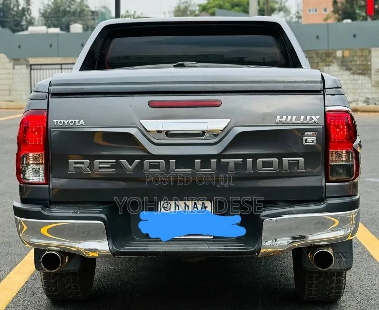 Toyota Hilux 2019 Gray
