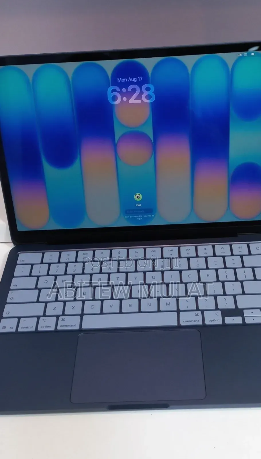 New Laptop Apple MacBook Neo 2026 8GB Intel SSD 256GB