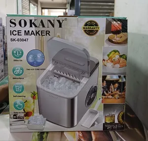 Sokany Ice Maker – Fast Ice Mekr | Perfect for Home, Café Restaurant