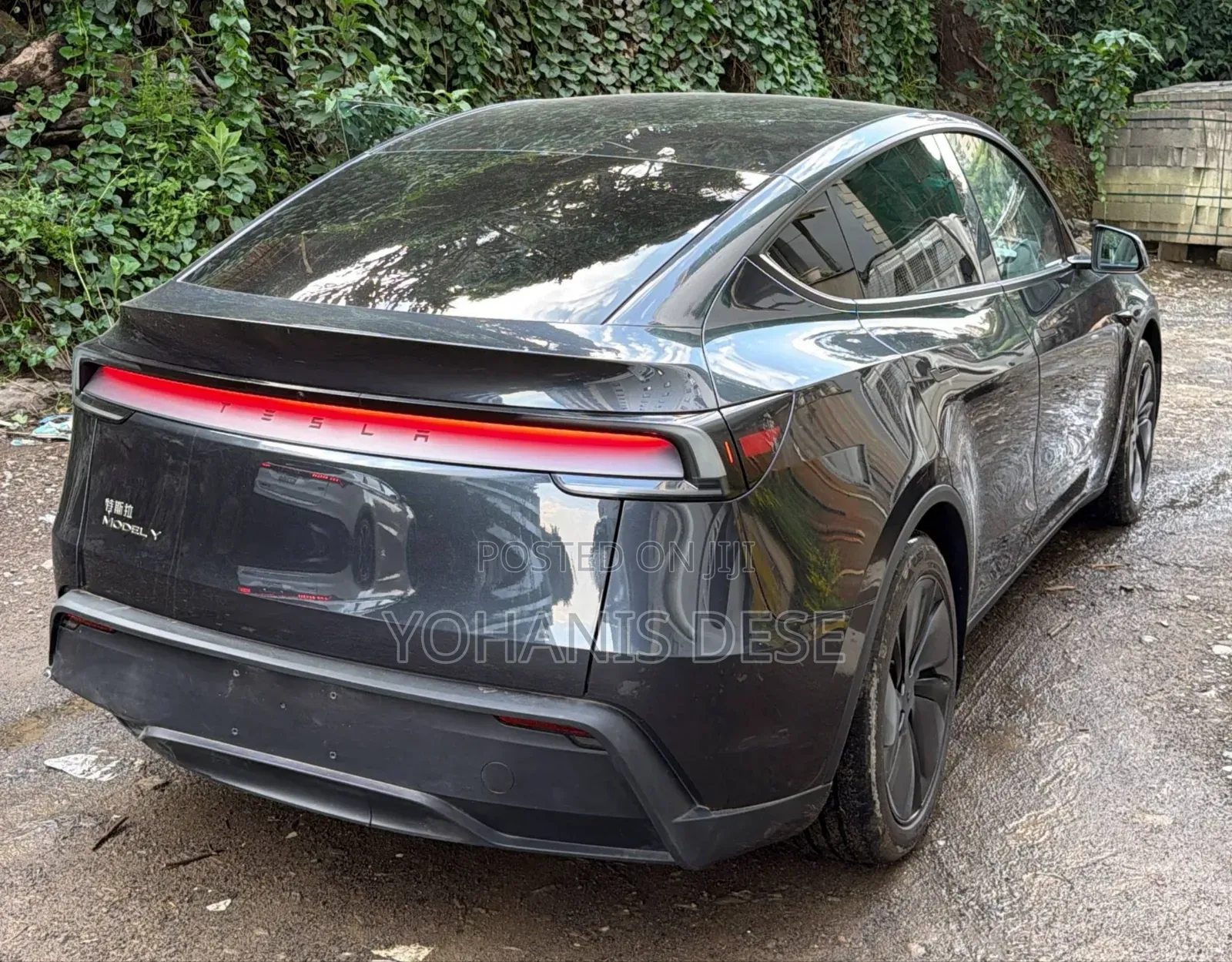 New Tesla Model Y 2025 Gray