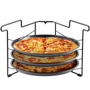 Three Layer Pizza Patte With Rack