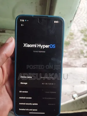 Xiaomi Redmi Note 11 Pro 128 GB Black