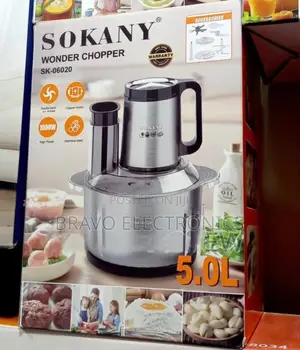 Sokany Wonder Chooper 3 in 1 Chopper and Garlic Peeler