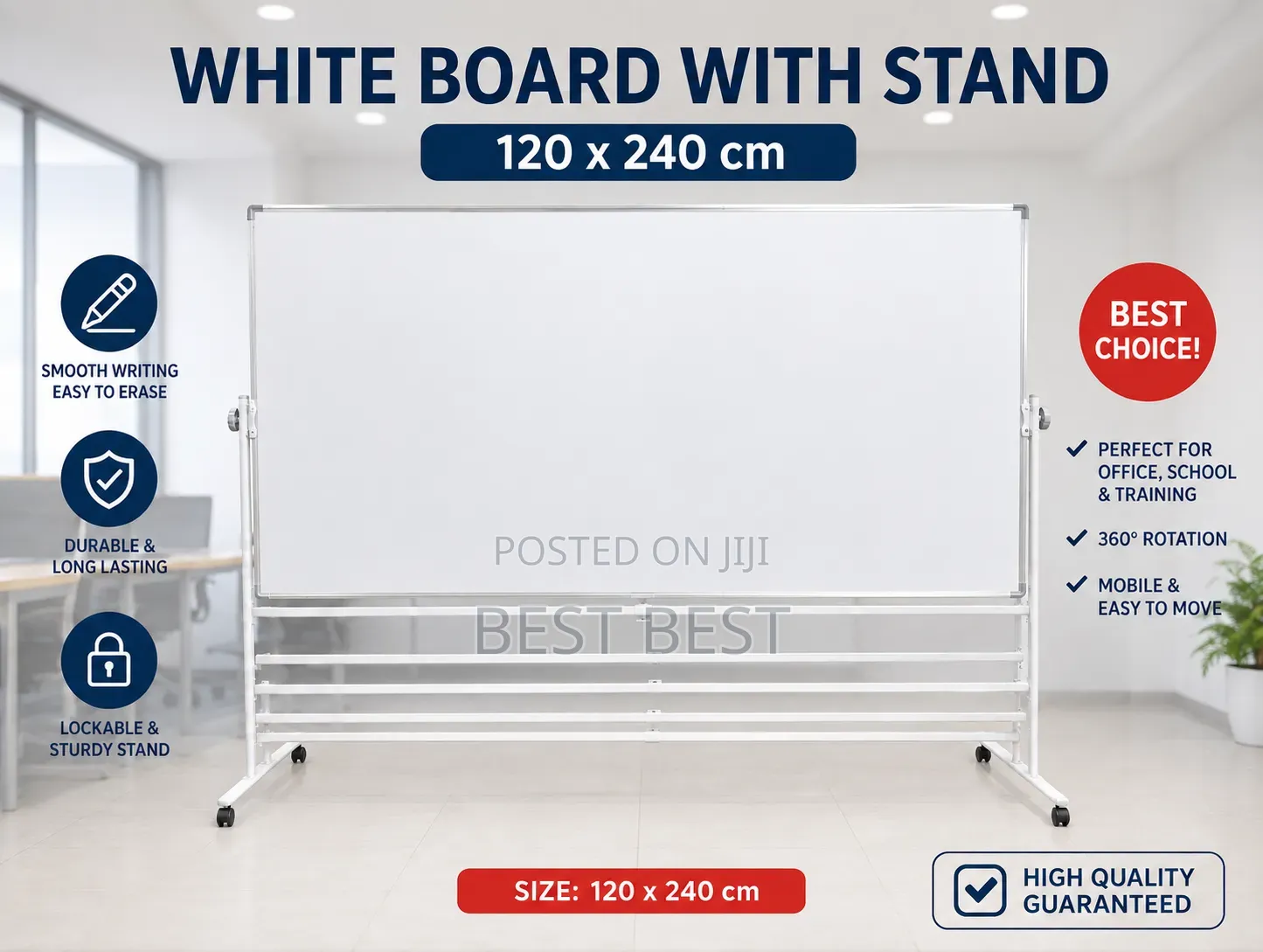 White Board With Stand