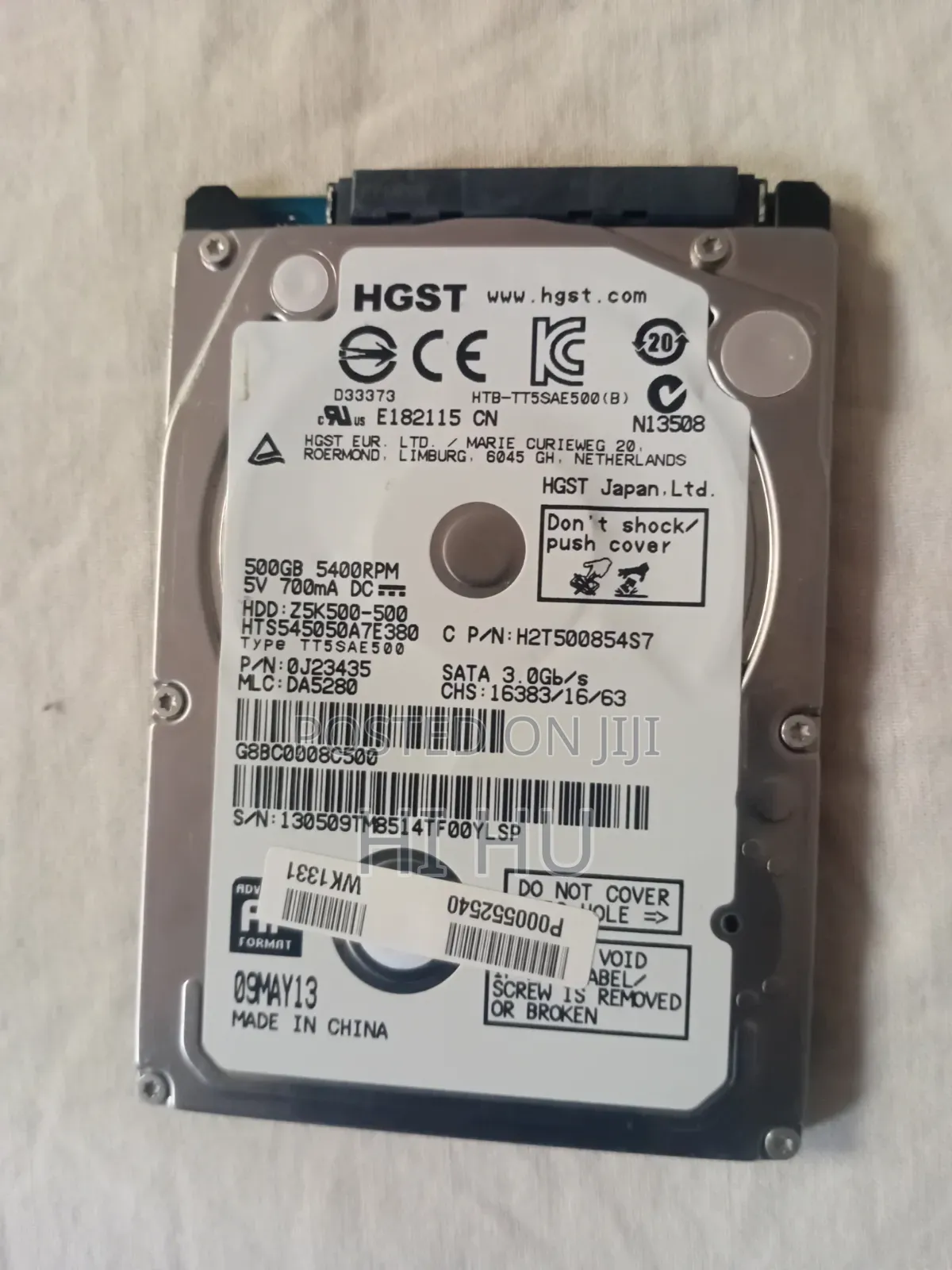 500GB Hard Drive