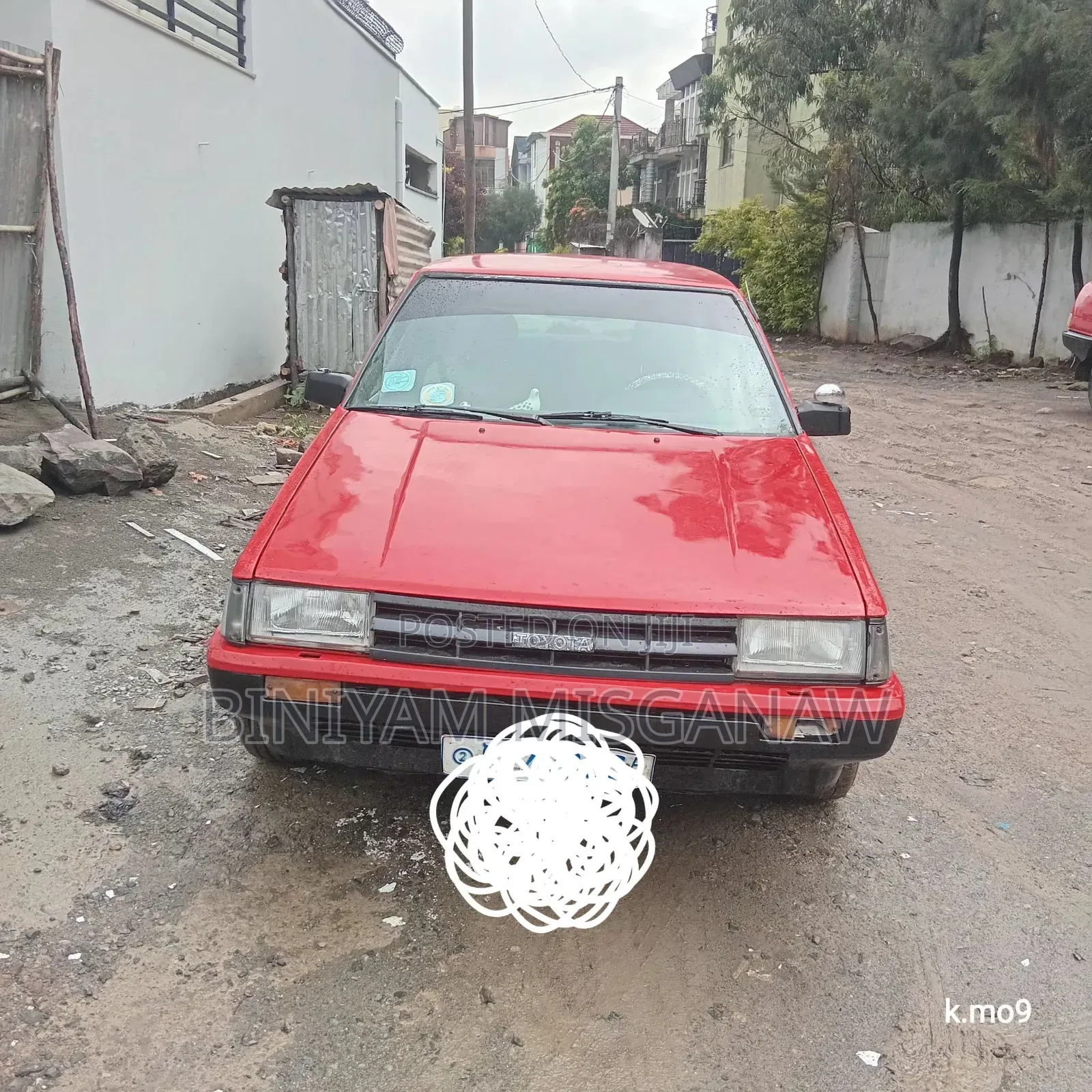 Toyota Corolla 1986 Red