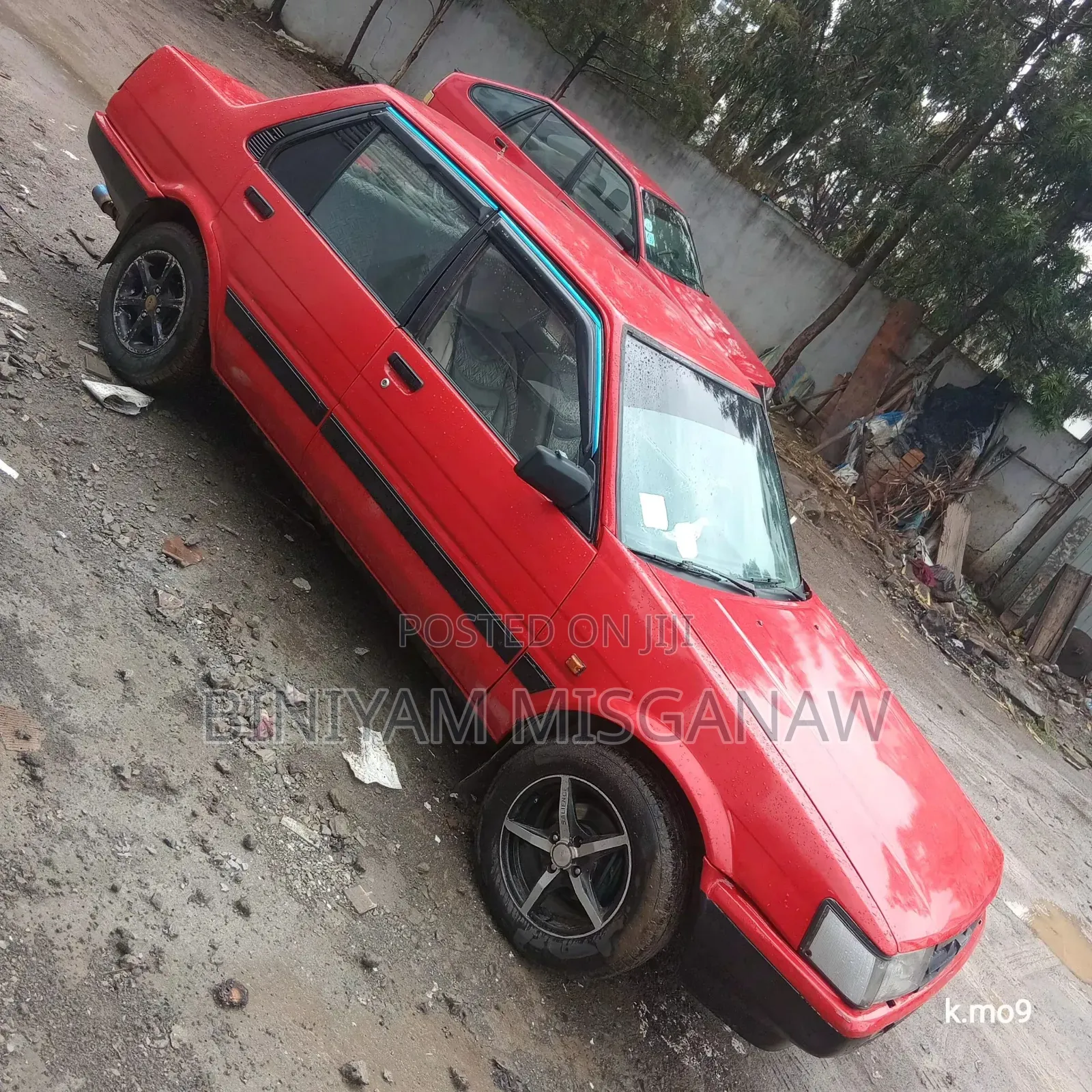 Toyota Corolla 1986 Red